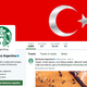 Screenshot of Starbucks Argentina’s official Twitter account after it was hacked earlier tonight (Twitter)